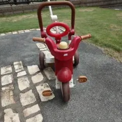 iimo 三輪車 レッド 折りたたみ式　水戸手渡しのサムネイル
