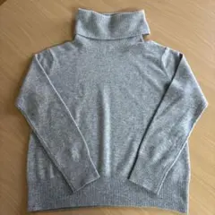UNIQLO グレー タートルネックセーター M