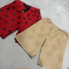 BABYDOLL他キッズ ハーフパンツ 2点セット