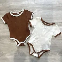 SHEIN 半袖ロンパース　2点セット