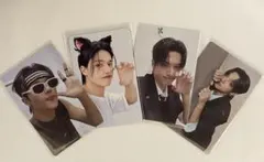 ateez outlaw ウヨン　トレカ　猫耳　makestar 特典　4枚