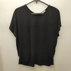 グラシア　黒カットソー　Lサイズのサムネイル