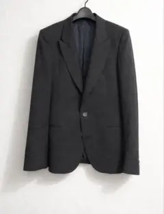 BALENCIAGA ブラック ストライプ テーラードジャケットのサムネイル