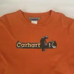 カーハート　tシャツ　オレンジ