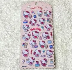 サンリオ　キティ　ふわふわシール　ぷくぷく　ぷっくり　シール交換　シール帳
