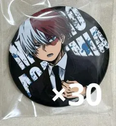 ヒロアカ 轟焦凍 轟 缶バッジ スーツ 30個