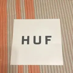 HUF ステッカー　白