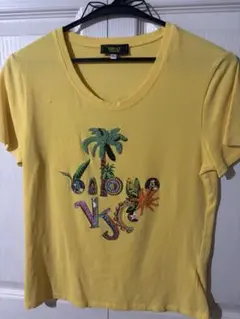 VERSACE JEANS COUTURE Tシャツ イエローのサムネイル