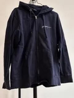Stüssy ステューシー ネイビー ジップアップパーカー
