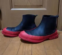 CAMPER PIX ハイカットブーツ ブラック×レッドのサムネイル