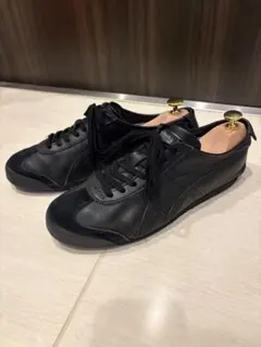 Onitsuka Tiger Mexico66 ブラックレザー 26cm