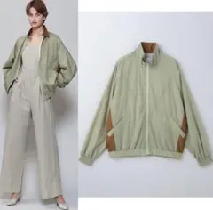 6(ROKU) ロク BEAUTY&YOUTH ナイロン バイカラー ブルゾン