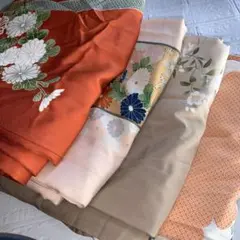 まとめ売りＬ★訪問着　付け下げ　色々４枚　裄65以上！リメイクに！