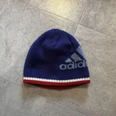 【希少】00s adidas ビーニー beanie ニット帽