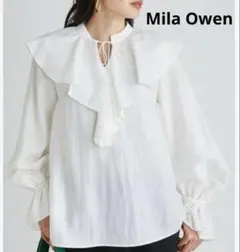 Mila Owen ミラオーウェン　フリルブラウス　サイズ１のサムネイル