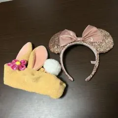 【おまけ付き】ミニー スパンコールカチューシャ