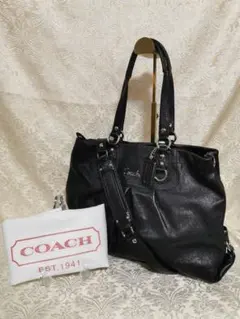 美品　コーチ　COACH　ショルダーバッグ2WAY　F15513
