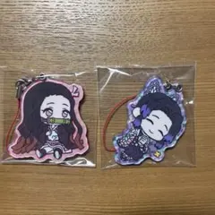 鬼滅の刃　ストラップ　ねずこ　胡蝶しのぶ