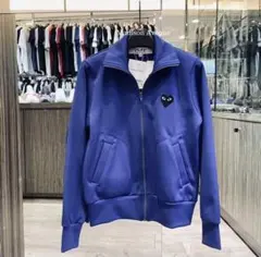 PLAY COMME des GARCONS プレイコムデギャルソン ジャージ青 - メルカリ