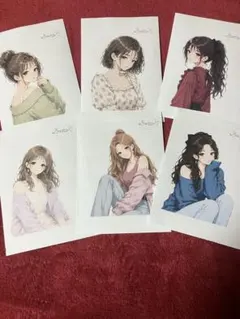 hacona女の子ステッカー （N）おすそ分けNo.3