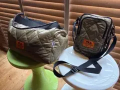 【美品】FILA フィラ キルティングバッグ 2点セット 2WAYショルダーのサムネイル