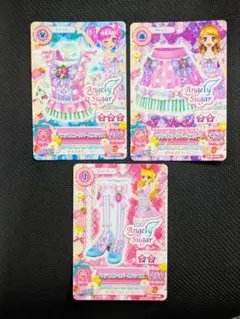 アイカツ パステルピンクパール コーデ 3枚セット
