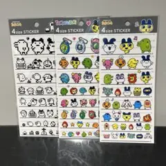 Tamagotchi 4サイズ ステッカー 3種