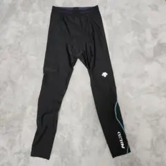 DESCENTE ブラック ランニング　タイツ　XOのサムネイル