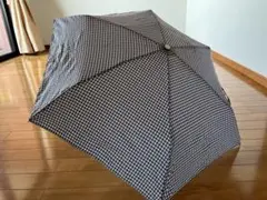 チェック柄 折りたたみ傘 晴雨兼用