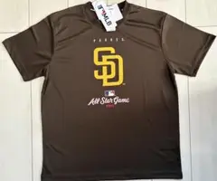 新品　 Mサイズ　MLB パドレス　半袖Tシャツ　2025オールスター　茶色