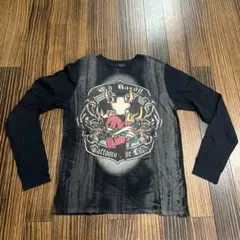 希少]激レアy2k Ed Hardy エドハーディー ラインストーン ロンT - メルカリ