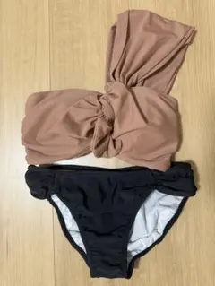セパレート水着・ビキニ Mサイズ ブラウン・ブラック