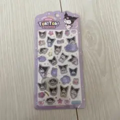 Tok!Tok! クロミちゃん 3Dシール　ボンボンドロップ
