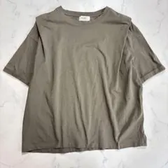 ビームスハート　タックショルダーカットソー　Tシャツ　【F】　カーキ　華奢みせのサムネイル