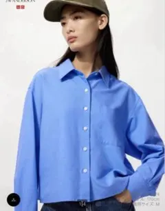 JW ANDERSON オックスフォードシャツ M 64 ブルー　ユニクロ