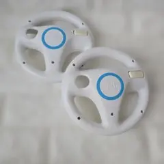 ㉓Wii ハンドル 2個セット ホワイト