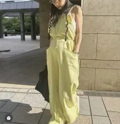 未使用レアAMERI SWEAT EASY ROMPERS サロペット　可愛いのサムネイル