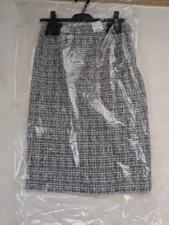 UNTITLED ブラック タイトスカート 01/S