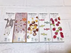 5種5枚セット PeopleTree 板チョコレート フェアトレードのサムネイル