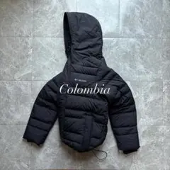 【人気カラー‼️】Columbia ダウンジャケット ドローコード　ブラック　M