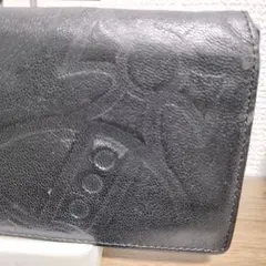ヴィヴィアン ウエストウッド 長財布 レザー エンボス 黒 オシャレ