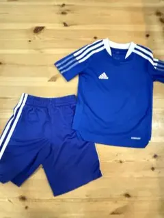 adidas サッカーウェア ブルー 120 ノーブランドサッカーウェアのサムネイル