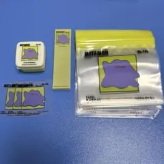 ポケモン スリーコインズ メタモン 付箋 ジップバッグ ステッカー コンテナ