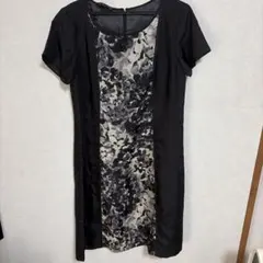 【値下げ】【美品】LAURA ASHLEY 花柄半袖ワンピース 7号（S）