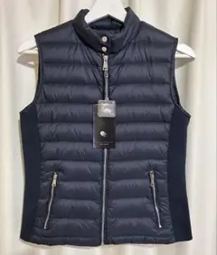 新品タグ付き　ZARA ダウンベスト　ネイビー S