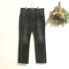【良品】EDWIN BLUETRIP ブラックデニム　ジーンズ　b1010