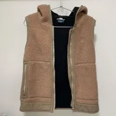 Ron Herman ロンハーマン×KAVU フード付きボアベスト ベージュ