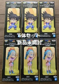 ドラゴンボール ワールドコレクタブルフィギュア-少年期編1　6体セット