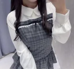 evelyn ティアードミニop 長袖