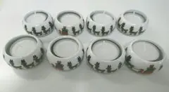 ８個セット トナカイキャンドルホルダー&ティーキャンドル